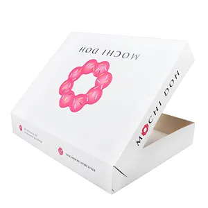 Factory ODM Customized Mini Donut Box Packaging For Mini Donuts Mochidonuts Doughnut Shop