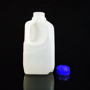 Bouteille en <span class=keywords><strong>plastique</strong></span> carrée de <span class=keywords><strong>1L</strong></span> (32oz 1000ml) - Vente chaude, idéale pour le lait, la crème glacée, le yaourt, les boissons, les boissons aux bactéries lactiques - Product Image 4
