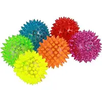 LED Light Up Stress Squeaking Bounce Balls for Children and Adult