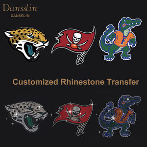 맞춤형 플랫백 글라스 라인스톤 핫픽스 웨딩 의류/장식용 - Product Image 2