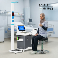 Kiosque de consultation médicale en libre-service SH-T16 avec écran tactile pour clinique, hôpital, télésanté, OEM, ODM, SDK