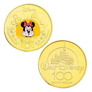 Monete d'Oro Commemorative a Tema Paperino, Stile Anime Americano, Distintivi da Collezione, Articolo di Grande Successo - Product Image 3