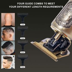 Recortadora de Pelo Profesional Todo en Uno para Hombre, Inalámbrica, Multifuncional, con Cuchillas de Acero Inoxidable Ajustables, 1 Año de Garantía - Product Image 4