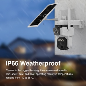 6MP 2.4G 5G Dual-Band Wifi Ngoài Trời An Ninh Máy Ảnh Màu Đêm IP PIR Con Người Phát Hiện Năng Lượng Mặt Trời Máy Ảnh Không Dây Net - Product Image 6