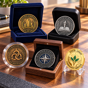 เหรียญรางวัลงานอีเว้นท์สมาคมโรงเรียนและองค์กร ผลิตตามสั่ง จำนวนมาก รับผลิตแบบ OEM ODM - Product Image 2
