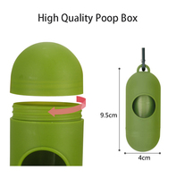 Vente en gros Personnalisable Biodégradable Chien Merde Sac Distributeur Lavande Parfumé Durable Pet Merde Conteneur Écologique Imprimé