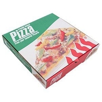 Boîte en carton ondulé gaufrée pour emballage alimentaire à emporter (sushi, pizza, nouilles, pâtes, gâteaux) – Matériaux recyclés, auto-adhésive