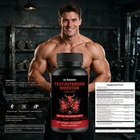 Shilajit Acide Fulvique 50% Maca Ginseng Capsules de Soutien à la Testostérone Complément Énergétique Herbal pour Hommes Actifs de Plus de 40 Ans