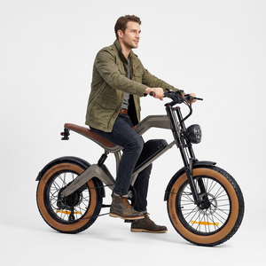 Bicicleta Eléctrica para Adultos de 20 Pulgadas con Motor sin Escobillas, Neumáticos Anchos, para Ciudad y Desplazamientos, Envío Directo desde Almacén en Reino Unido y la UE - Product Image 1