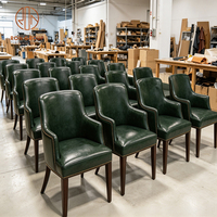 Banquette en forme de L capitonnée Ron Group, chaise ergonomique rembourrée, table carrée en marbre, mobilier de luxe pour bar et restaurant