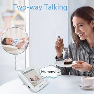 Vente chaude d'usine Baby Essentials Cadeau de Noël Détection de pleurs Mode VOX 22 heures en veille 1000ft Pas de caméra WiFi pour bébé - Product Image 4