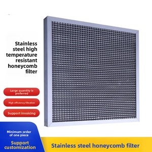 Filtro de Nieve de Aceite Tipo Panal de Abeja, Filtro Separador de Humos de Alta Temperatura Tipo S, Dimensiones 295x295x50, 595x595x50 - Product Image 4