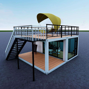 บ้านเหล็กสำเร็จรูปและตู้คอนเทนเนอร์แบบพกพา | บ้านขนาดจิ๋ว3ห้องนอนปรับแต่งได้ทันสมัยพร้อมอยู่ - Product Image 1