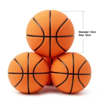 Ballon de sport miniature de poche pour l'intérieur, rebond silencieux, rebond doux, logo personnalisé, impression OEM pour les jeunes enfants, entraînement, basketball silencieux