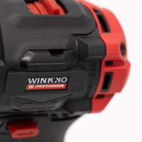 Perceuse sans fil WINKKO 16v, batterie lithium-ion rechargeable, perceuse sans fil sans balais, ensemble de perceuse sans fil