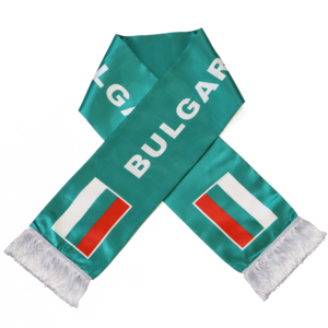 <span class=keywords><strong>BULGAR</strong></span> Drapeau Écharpe En Gros Personnalisé Football Acclamations Produits Fans Drapeau National Écharpe Gland Écharpes Châle - Product Image 1