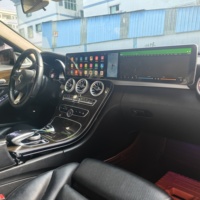 Unité multimédia à trois écrans de 22 pouces avec kit de navigation tactile pour les modèles Mercedes-Benz GLC Classe C 2015-2021 4G avec Carplay