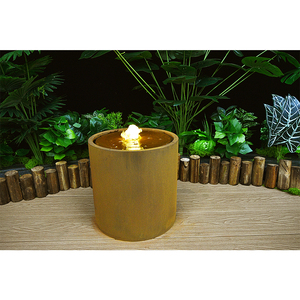<span class=keywords><strong>Fontaine</strong></span> moderne de luxe en fonte d'acier corten caractéristique d'eau extérieure élégante <span class=keywords><strong>zen</strong></span> <span class=keywords><strong>pour</strong></span> yards jardins utilisation décorative intérieure mariage - Product Image 4