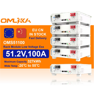 Batterie solaire OMS 100A 51.2V 5-10kW 200Ah pour stockage d'énergie OMS51100, montage en rack séparé - Product Image 2