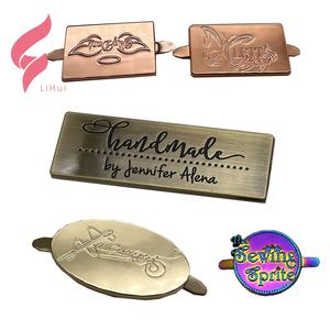 Lihui – Logo métallique personnalisé rapide pour sac à main, accessoires de sac OEM pour marques réputées, <span class=keywords><strong>test</strong></span> SGS réussi - Product Image 1