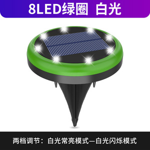 Lámpara Solar de Jardín Lu Yao con 10 LED, Impermeable, para Exteriores, Césped, Paisaje, Decorativa, con Interruptor Manual - Product Image 6