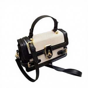 Bolso Tote de Cuero Genuino de Gran Capacidad para Mujer, Bolso Bandolera para Estudiante Universitaria, Bolso de Mano Popular para Mujer, para Todas las Temporadas - Product Image 1