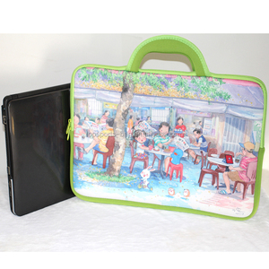 Sublimation 12.5 Inch Laptop Carrying <strong>Bag</strong> Neoprene <strong>Tablet</strong> Tote <strong>Bag</strong> for Women - Product Image 4