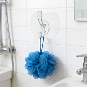 Bailiwang – Lot de 12 paquets de 20 <span class=keywords><strong>mini</strong></span> crochets, 24 petites bandes adhésives, crochets transparents en plastique écologiques à motif animalier de dessin animé pour emballage - Product Image 3