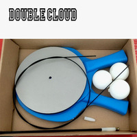 Vente directe des fabricants Ensemble de raquettes de tennis de table à pagaie réglable pour les sports d'intérieur Rebond Équipement d'entraînement pour l'entraînement
