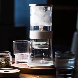 Cafetera de Goteo Frío de Vidrio de Borosilicato de 300 ml, Personalizable y al por Mayor, para Preparar Café en Casa o en Cafeterías, Goteo Lento - Product Image 6