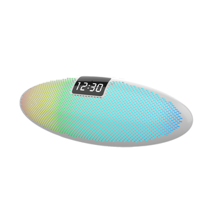 Wireless Smart Rugby Blue Tooth Speaker Atmosphere Light With Screen Display Colorful Light <b>Clock</b> Alarm High Quality Speaker - Product Image 1