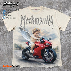 Camiseta Meckmanly para Hombre, Estampado de Esfinge Egipcia Verde, Manga Corta, Cuello Redondo, Corte Regular, Estilo Casual, Impresión Digital - Product Image 4