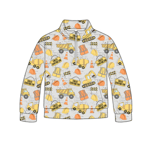 Chemises personnalisées décontractées pour enfants, respirantes, grandes tailles, à manches longues, avec fermeture éclair, pour le printemps et l'automne, vente en gros pour frères - Product Image 4