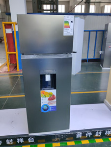 210L Home Appliance Double Door Fridge Top Freezer <b>Refrigerator</b> with Water Dispenser - Product Image 2