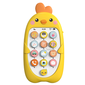 Giocattolo Musicale Educativo a Forma di Pulcino in Silicone e Plastica per Bambini <span class=keywords><strong>3</strong></span>+ <span class=keywords><strong>Anni</strong></span> Certificato EN71 in Confezione Colorata - Product Image 3