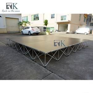 เวทียกพื้นทรงสี่เหลี่ยม อลูมิเนียม สำหรับคอนเสิร์ต เวทีเคลื่อนที่ ลดราคา - Product Image 6