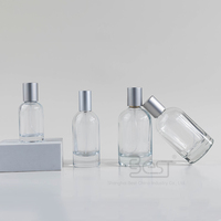 Flacon miniature en verre rond transparent de 2 ml, 3 ml, 5 ml, 8 ml pour échantillons de sérum et de cosmétiques avec bouchon à vis et impression sérigraphique