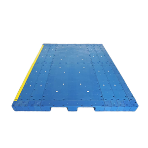 ओवरसाइज भारी ड्यूटी वेयरहाउस लॉजिस्टिक्स 3-रनर 2400 मिमी x 1950 मिमी x 150 मिमी बंद डेक प्लास्टिक कोल्ड चेन - Product Image 2