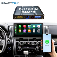 Nouveau pour Lexus LM 2020-2022 Boîtier d'interface Linux sans fil CarPlay Android Auto Module décodeur autoradio Binarytek Garantie 1 an