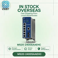 Nuevo Switch Ethernet Administrado Hirschmann MS20-2400SAAEHC Original de 24 Puertos 10/100Mbps con Capacidad de Conmutación Modular de 4.8Gbp