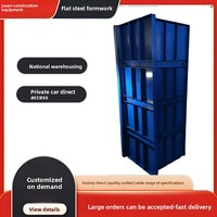 Fabrication de systèmes de coffrage en acier personnalisés à haute capacité de charge pour le béton