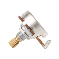 A250K/B250K Potentiomètre Cannelé Pot Guitare Électrique Effet Basse Ampli Tonalité Volume Pièces