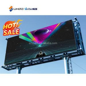 उहेल्ड आउटडोर एचडी एलईडी स्क्रीन 3 डी नग्न आंखों p6 p8 वाटरप्रूफ डिजिटल विज्ञापन बोर्ड उच्च चमक बाहरी नेतृत्व वाली स्क्रीन - Product Image 4