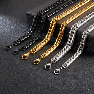 Colares de Corrente de Corda Prata e Ouro KALEN para Homens - Product Image 3