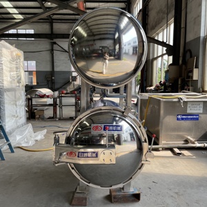 La storta alimentare ad alta temperatura e alta pressione sterilizza accuratamente il cibo - Product Image 5