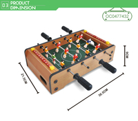 Mini ballon de football, intérieur en bois, pour adultes et enfants, nouvelle collection, vente en gros
