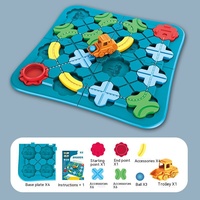 Jeu de société de construction de voies de circulation, labyrinthe, jeu de société, jouets éducatifs pour enfants, entraînement à la pensée, jouet interactif parent-enfant