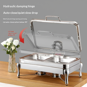 เตาปรุงอาหารทรงสี่เหลี่ยมหรูหรา แบบช่องเดียว/สองช่อง รุ่น LT-350 ไม่มีแผ่นทำความร้อน ใช้ร่วมกับเตาแม่เหล็กไฟฟ้า - Product Image 3