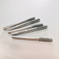 Fraise diamantée électrolytique 8-30-100mm pour rainures de drainage de comptoirs en pierre, outil de fraisage CNC