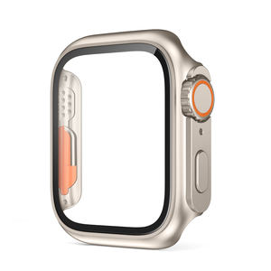 Mise à niveau de l'apparence vers un boîtier Ultra 49 mm avec écran en verre trempé pour <span class=keywords><strong>Apple</strong></span> <span class=keywords><strong>Watch</strong></span> Series 11 10 9 45 mm 41 mm 40 mm 44 mm 42 mm 46 mm - Product Image 4